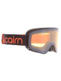 Miniatuur Cairn, Magnitude skibril extra lens unisex Mat Black Orange oranje, zwart 