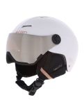 Miniatuur Cairn, Orbit Visor skihelm met vizier unisex Mat White Coffee wit 