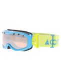 Miniatuur Cairn, Rush SPX3 PA Goggles kinderen Shiny Azure Lemon Blauw, Groen 