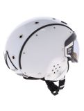 Miniatuur Casco, SP-6 skihelm met vizier unisex Chameleon White wit 