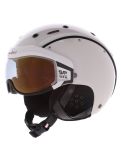 Miniatuur Casco, SP-6 skihelm met vizier unisex Ivory White wit 