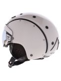 Miniatuur Casco, SP-6 skihelm met vizier unisex Ivory White wit 