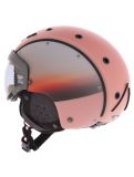 Miniatuur Casco, SP-6 skihelm met vizier unisex Winter Peach Matt roze 