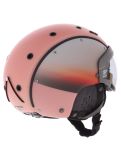 Miniatuur Casco, SP-6 skihelm met vizier unisex Winter Peach Matt roze 