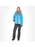 Miniatuur CMP, 30W0576 softshell ski-jas dames turquoise Blauw