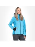 Miniatuur CMP, 30W0576 softshell ski-jas dames turquoise Blauw