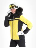 Miniatuur CMP, 33W0296F ski-jas dames Winter Sun geel, zwart 