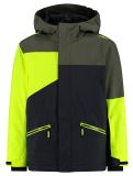 Miniatuur CMP, 33W0624 ski-jas kinderen Anthracite / Yellow Fluo geel, grijs 