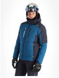 Miniatuur CMP, 33W0837 ski-jas heren Petrol blauw, zwart 