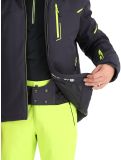 Miniatuur CMP, 33W0897 softshell ski-jas heren Anthracite / Acid Yellow grijs 