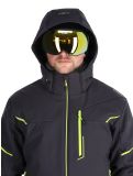 Miniatuur CMP, 33W0897 softshell ski-jas heren Anthracite / Acid Yellow grijs 