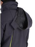 Miniatuur CMP, 33W0897 softshell ski-jas heren Anthracite / Acid Yellow grijs 