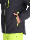 Miniatuur CMP, 33W0897 softshell ski-jas heren Anthracite / Acid Yellow grijs 