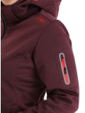 Miniatuur CMP, 39A5006M softshell ski-jas dames Burgundy Mel. bordeaux 