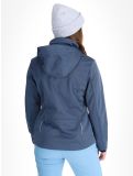 Miniatuur CMP, 39A5006M softshell ski-jas dames Blue Melange / Niagara blauw 