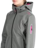 Miniatuur CMP, 39A5006M softshell ski-jas dames Mineral Melange groen 