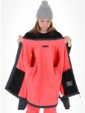 Miniatuur CMP, 39A5006M softshell ski-jas dames Titanium Melange / Red Fluo grijs, rood 