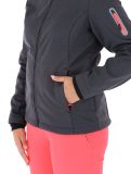 Miniatuur CMP, 39A5006M softshell ski-jas dames Titanium Melange / Red Fluo grijs, rood 