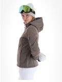 Miniatuur CMP, 39A5006M softshell ski-jas dames Sesam Mel Black beige, zwart 