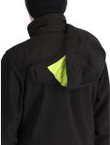 Miniatuur CMP, 3A01787N softshell ski-jas heren Black / Acid zwart 