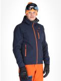 Miniatuur CMP, 3A01787N softshell ski-jas heren Black Blue / Jaffa blauw 