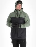 Miniatuur ColourWear, M Essential winter anorak heren Grey Green groen, zwart 