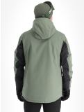 Miniatuur ColourWear, M Essential winter anorak heren Grey Green groen, zwart 