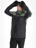 Miniatuur ColourWear, M Essential winter anorak heren Grey Green groen, zwart 