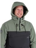 Miniatuur ColourWear, M Essential winter anorak heren Grey Green groen, zwart 