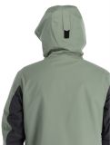 Miniatuur ColourWear, M Essential winter anorak heren Grey Green groen, zwart 