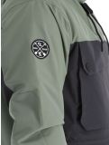 Miniatuur ColourWear, M Essential winter anorak heren Grey Green groen, zwart 