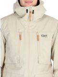 Miniatuur ColourWear, M Falk 2.0 ski-jas heren Sand beige 