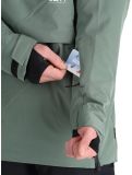 Miniatuur ColourWear, M Foil Anorak ski-jas heren Dark Sage groen 