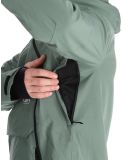 Miniatuur ColourWear, M Foil Anorak ski-jas heren Dark Sage groen 