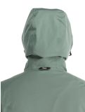 Miniatuur ColourWear, M Foil Anorak ski-jas heren Dark Sage groen 