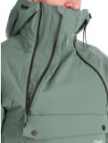 Miniatuur ColourWear, M Foil Anorak ski-jas heren Dark Sage groen 