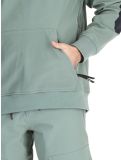 Miniatuur ColourWear, U Est 2010 Hood AC Softshell jas unisex Dark Sage Groen 