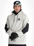 Miniatuur ColourWear, U Est 2010 Hood AC Softshell jas unisex Off-White Wit 