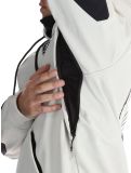 Miniatuur ColourWear, U Est 2010 Hood AC Softshell jas unisex Off-White Wit 