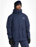 Miniatuur ColourWear, U Mountain Cargo ski-jas unisex Navy blauw 