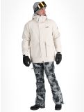 Miniatuur ColourWear, U Mountain Cargo AA Jas gevoerd unisex Off-White Wit 