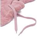 Miniatuur ColourWear, U So Fluffy skimasker dames Dark Rose roze 