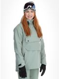 Miniatuur ColourWear, W Cake 2.0 ski-jas dames Light Sage groen 