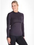 Miniatuur Craft, Active Intensity Crewneck LS thermoshirt dames DK Plum paars 