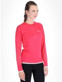 Miniatuur Craft, Adv Warm Intensity LS FA Thermoshirt dames Cheer / Tofu Roze, Wit 