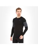 Miniatuur Craft, Fuseknit Comfort Rn Ls M thermoshirt heren asphalt Grijs/Zwart