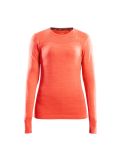 Miniatuur Craft, Fuseknit Comfort Rn Ls W thermoshirt dames trace Roze