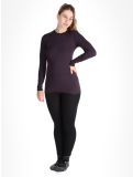 Miniatuur Craft, Pro Wool Extreme X LS thermoshirt dames DK Plum paars 