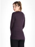 Miniatuur Craft, Pro Wool Extreme X LS thermoshirt dames DK Plum paars 