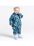 Miniatuur Dare2b, Bambino II ski overall kinderen floral print river blauw 